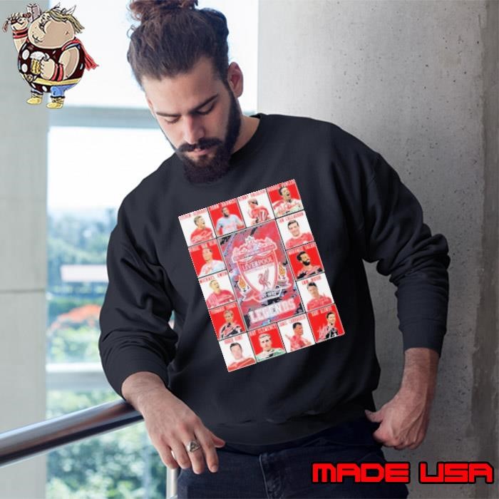 Liverpool Football Club Legends Signatures Sweatshirt