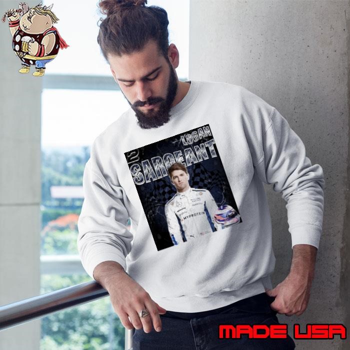 Logan Sargeant American racing driver who competes Formula One Sweatshirt