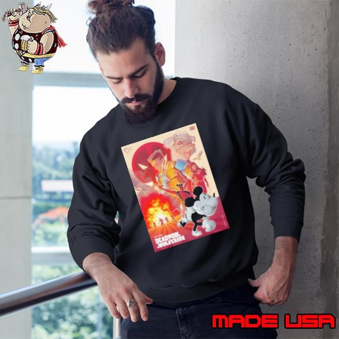 Marvel Studios Deadpool & Wolverine Poster Sweatshirt