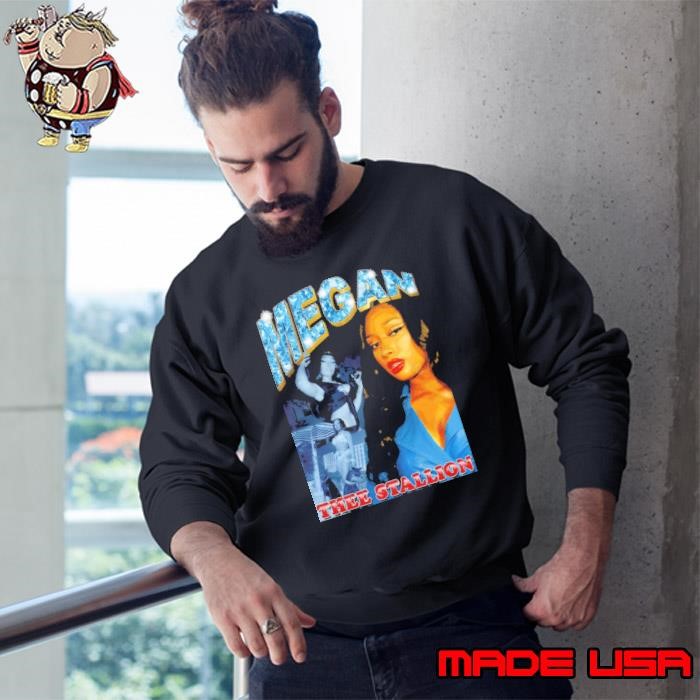 Megan Thee Stallion an American rapper Retro Sweatshirt