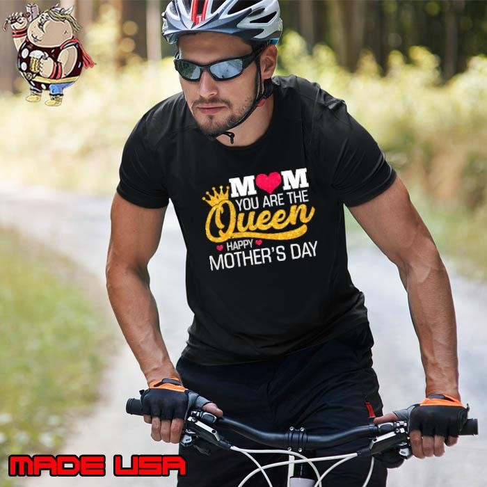 Mom You Are The Queen Happy Mothers Day Yellow Crown Unisex