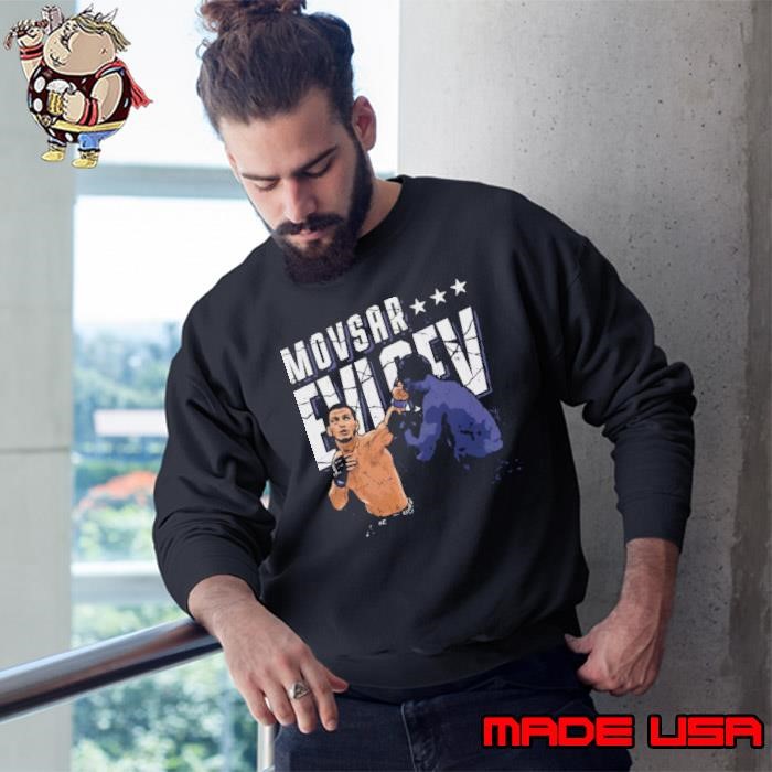 Movsar Evloev Punch Russian professional mixed martial artist Sweatshirt