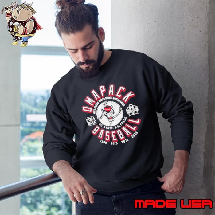 Nc State Wolfpack Omapack Baseball 2024 Sweatshirt