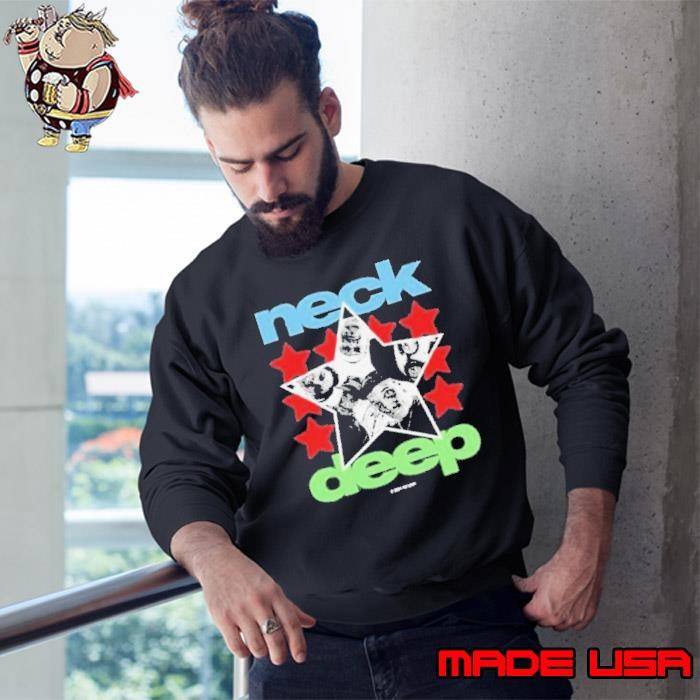 Neck Deep Star Portrait Sweatshirt
