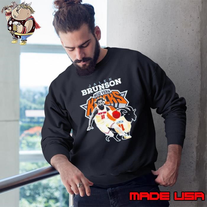 New York Knicks Jalen Brunson Goat Sweatshirt