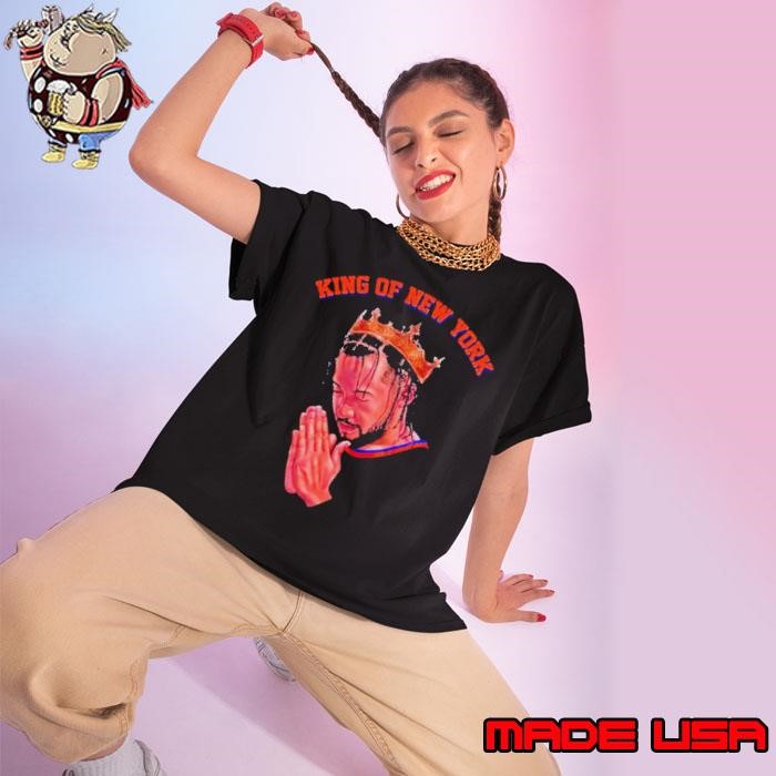 New York Knicks Jalen Brunson King Of New York Ladies tee