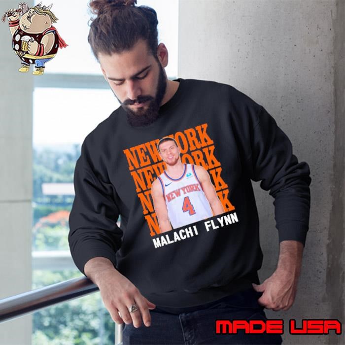 New York Knicks Malachi Flynn played college basketball Sweatshirt
