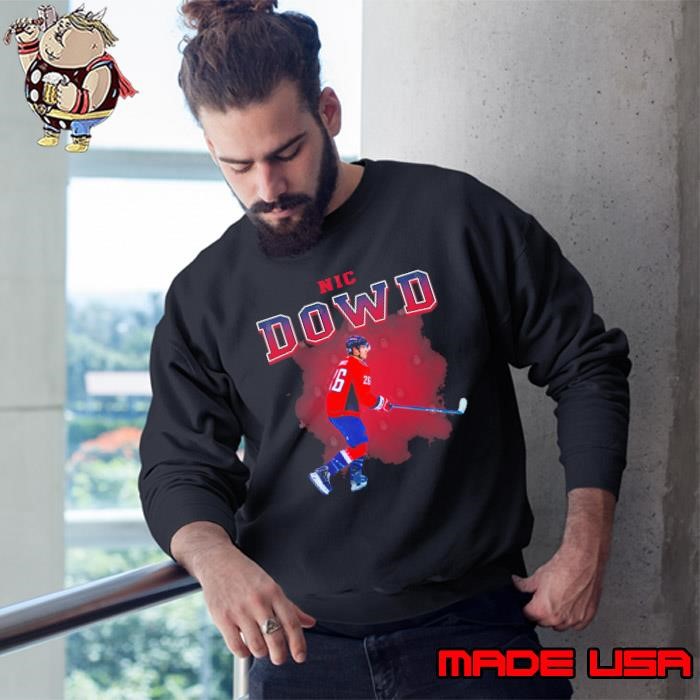 Nic Dowd American professional ice hockey forward Washington Capitals Sweatshirt