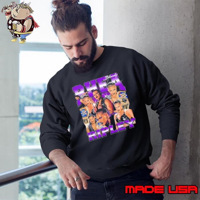 Nice Rhea Ripley Bloody he first female Australian champion Sweatshirt