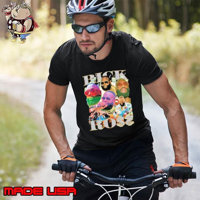 Nice Rick Ross an American rapper and record executive Vintage Collage Unisex