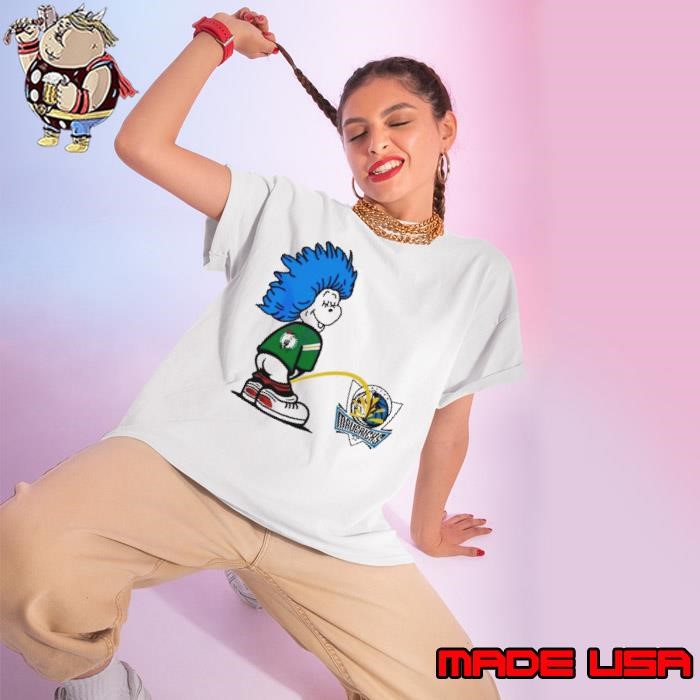 Official Thing One Dallas Mavericks Piss On Boston Celtics Ladies tee