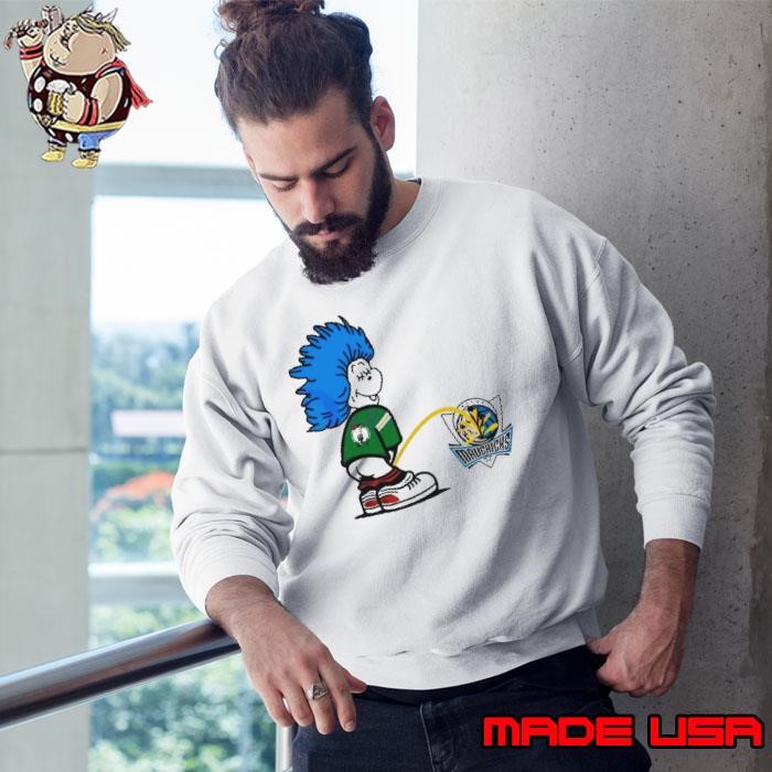 Official Thing One Dallas Mavericks Piss On Boston Celtics Sweatshirt