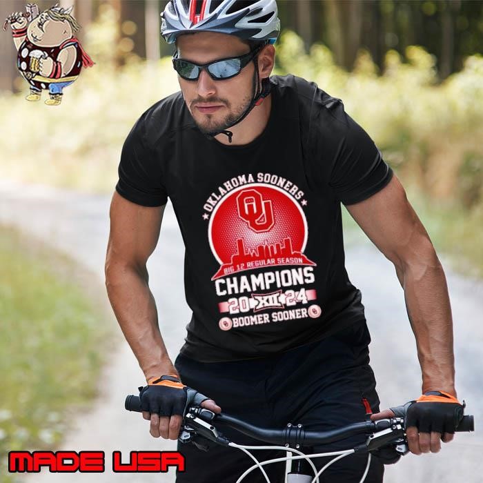 Oklahoma Sooners Baseball 2024 Champions Boomer Sooner Skyline Unisex