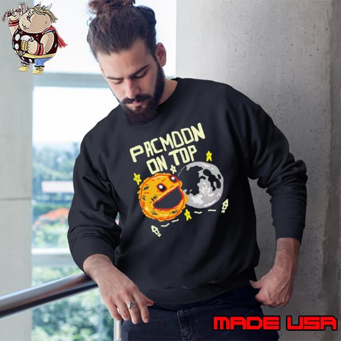 Pacmoon on top Sweatshirt