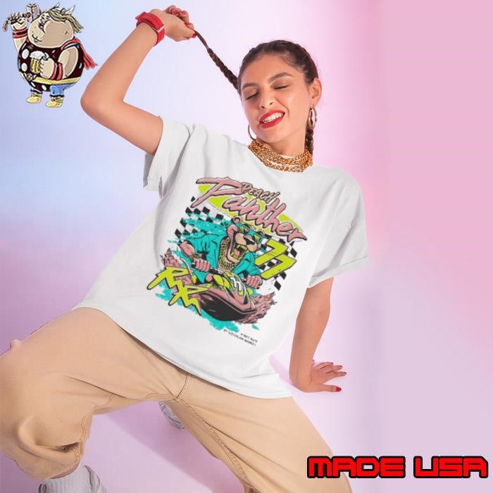 Planet Riff Raff Peach Panther Jet Ski X Szechuan Market Collab Ladies tee