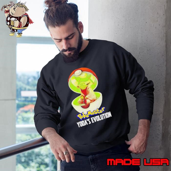Pokemon Master Yoda Yoda’s Evolution Sweatshirt