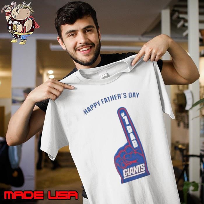 Premium New York Giants Happy Father’s Day No1 Giants Unisex