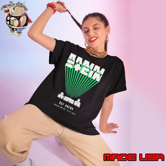 Rammstein Europe Stadium Tour RCF Arena, Reggio Emilia 2024 Event Ladies tee