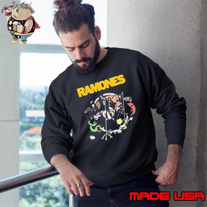 Ramones Cartoon Band Sweatshirt