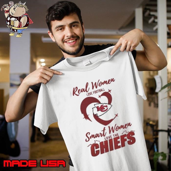Real Women Love Football Smart Women Love The Kansas City Chiefs 2024 Unisex