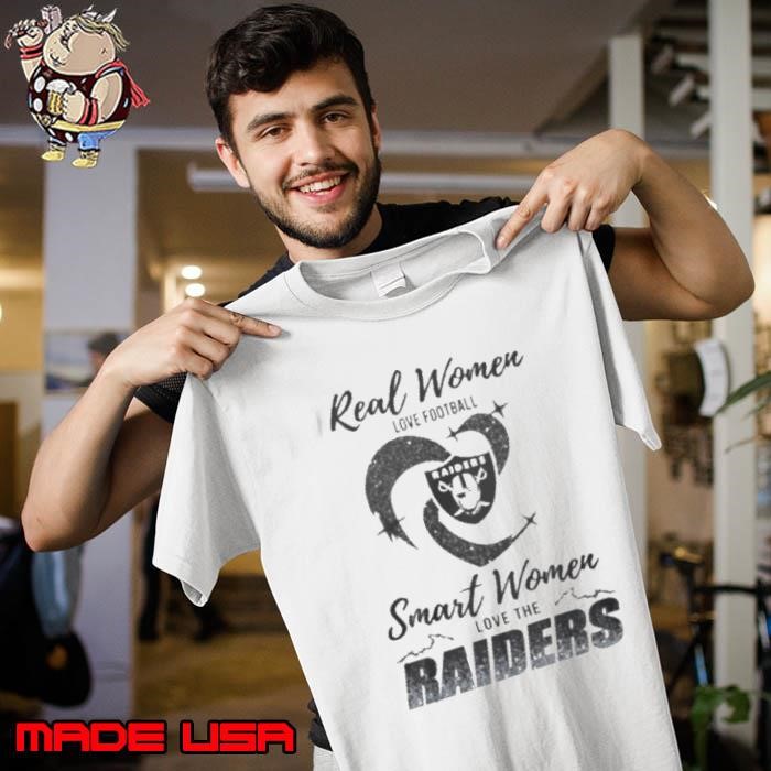 Real Women Love Football Smart Women Love The Las Vegas Raiders 2024 Unisex