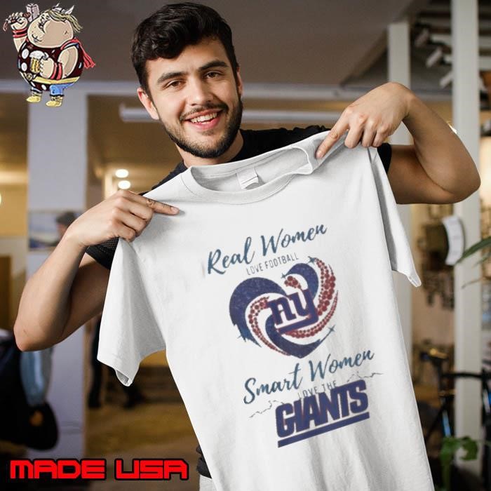 Real Women Love Football Smart Women Love The New York Giants 2024 Unisex