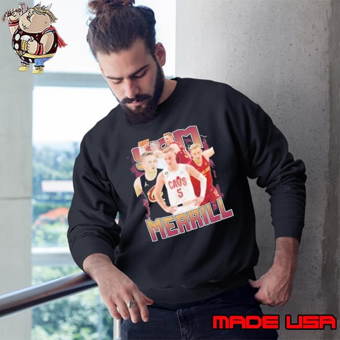 Sam Merrill American professional basketball player Cleveland Cavaliers Sweatshirt