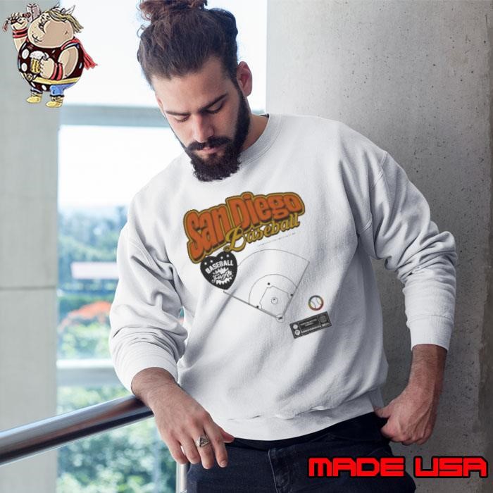 San Diego Padres Baseball Pride Field Sweatshirt