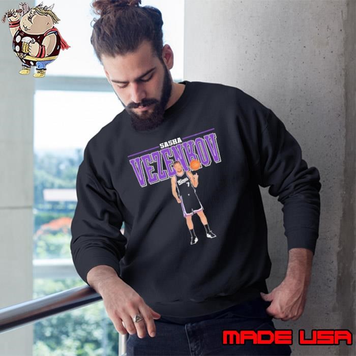Sasha Vezenkov Bulgarian professional basketball player Sacramento Kings Sweatshirt