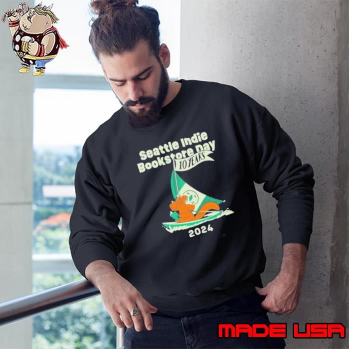 Seattle Indie Bookstore Day 2024 Sweatshirt