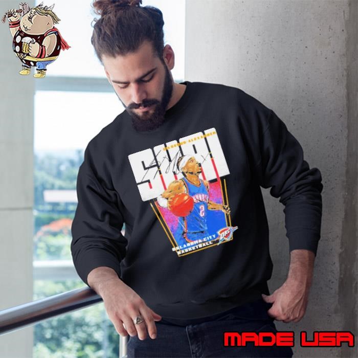Shai Gilgeous-Alexander Oklahoma City Thunder Premiere Sweatshirt