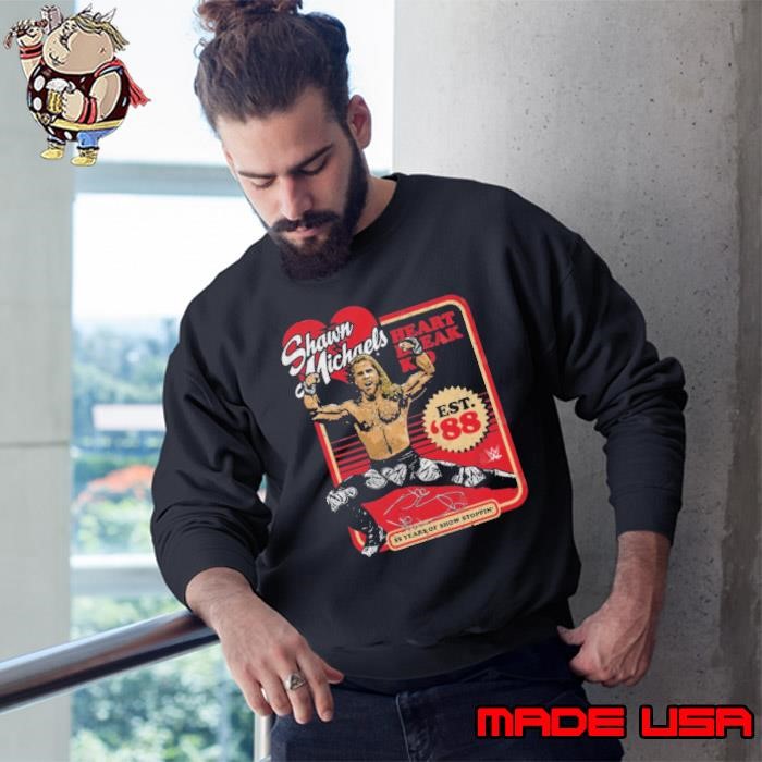 Shawn Michaels 35Th Anniversary Est. 88 Signature American retired professional wrestler Sweatshirt