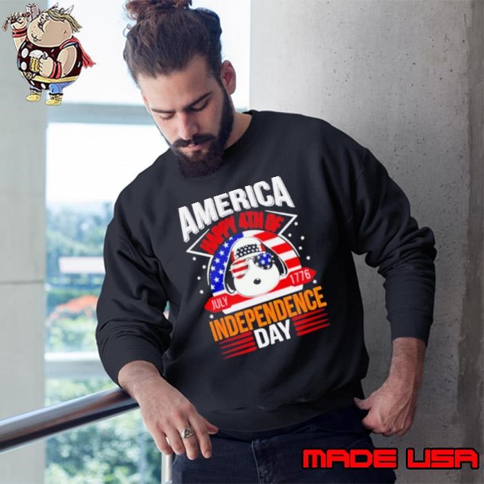 Snoopy America Independence Day Happy 4th Of July Sweatshirt