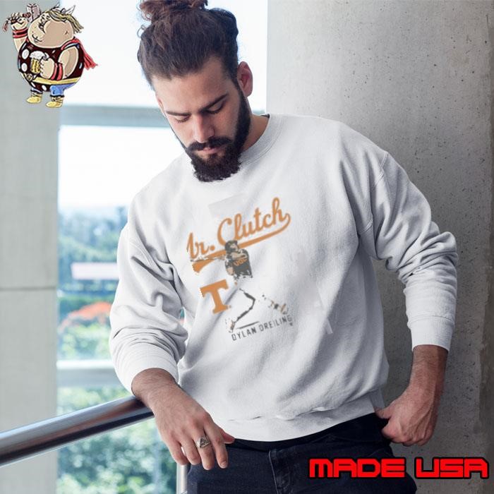 TENNESSEE BASEBALL DYLAN DREILING MR. CLUTCH Sweatshirt