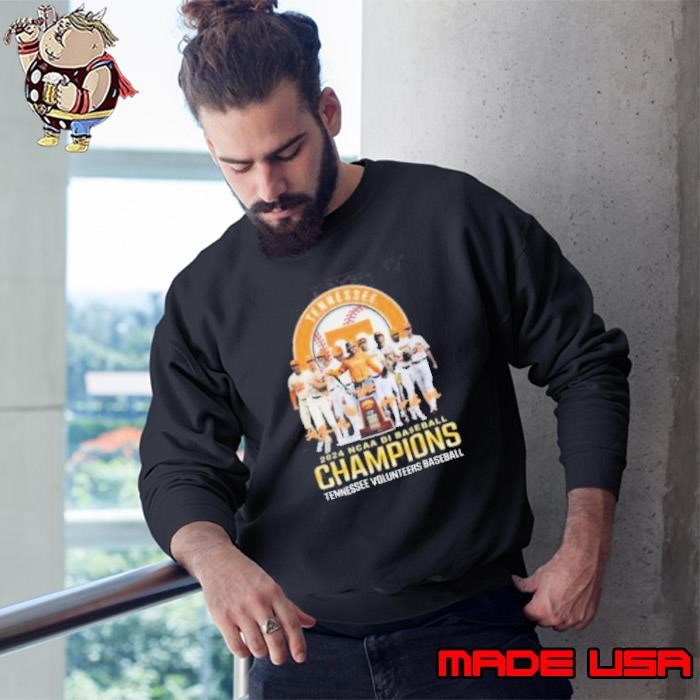 Tennessee Volunteers 2024 NCAA Baseball Champions Signature Sweatshirt