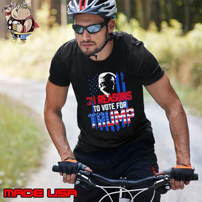 Terrence K. Williams 34 Reasons To Vote For Donald Trump Unisex