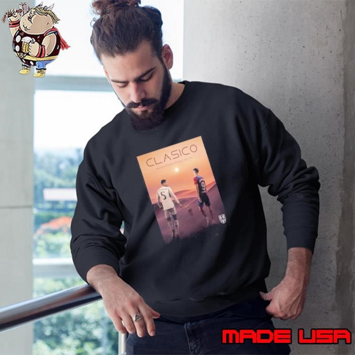 The Spanish Super Cup Final Part Two 2024 Clasico Real Madrid Vs Barcelona Sweatshirt