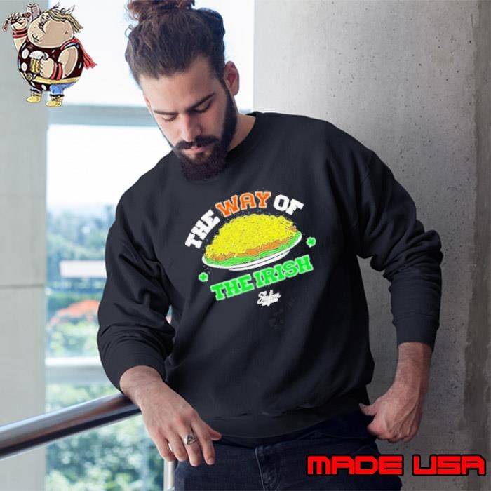 The Way Of The Irish Skyline Chili Sweatshirt