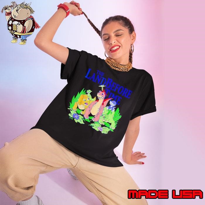 The land before time pastel dinosaur friends Ladies tee