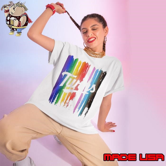 Top Twins Pride Day Ladies tee