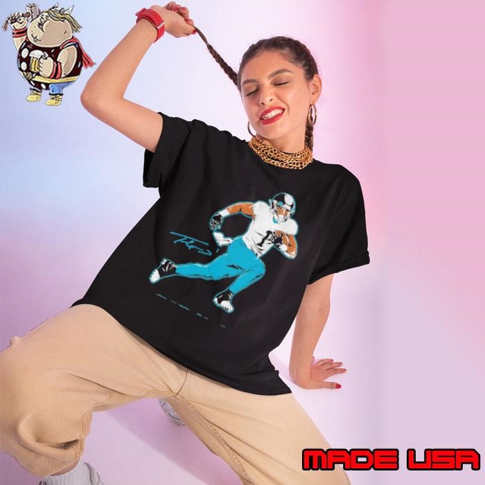 Travis Etienne American football running back Jacksonville Jaguars Superstar Pose Ladies tee