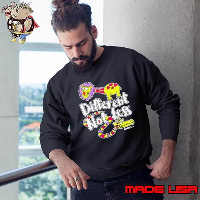 Trent Landreth Different Not Less Drawings By Trent Sweatshirt