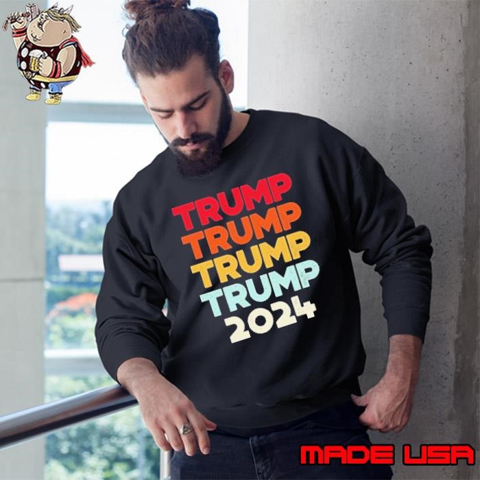 Trump 2024 Sunset Election Sweatshirt