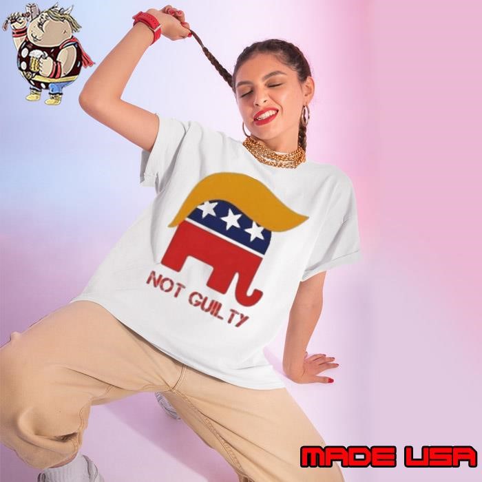 Trump Not Guilty Republican Ladies tee