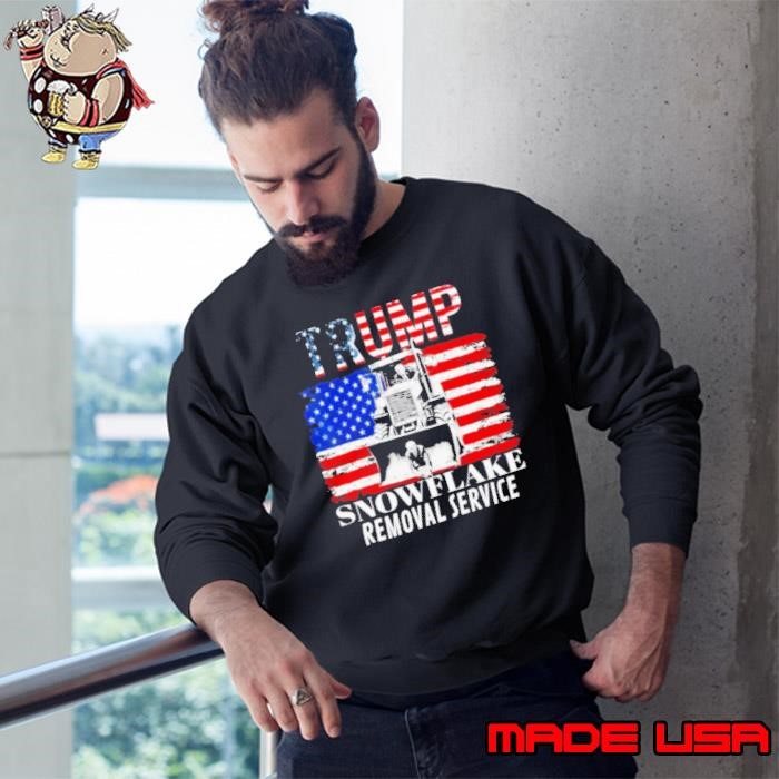 Trump Snowflake Removal Service Donald Trump 2024 Sweatshirt