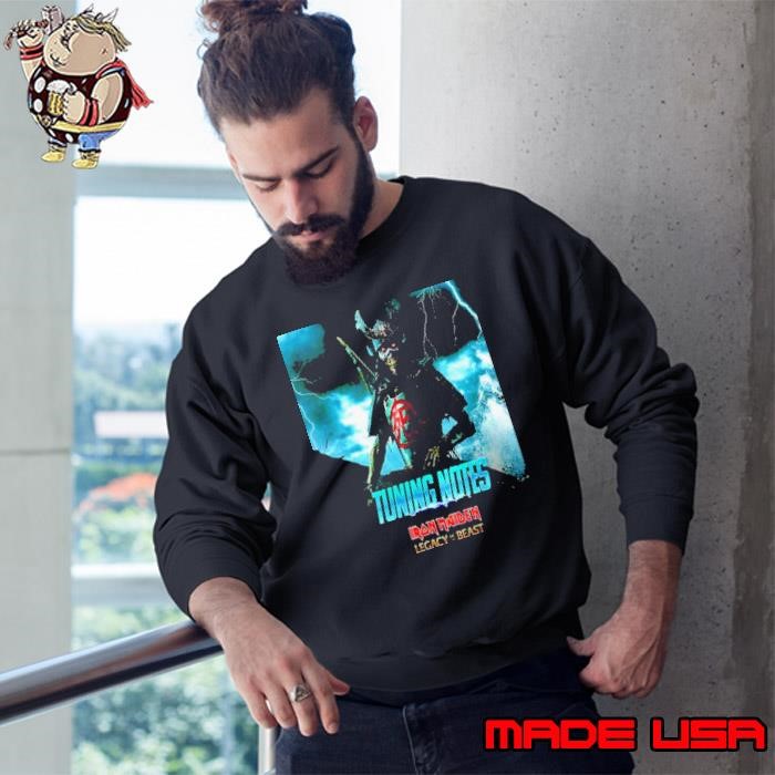 Tuning Notes Iron Maiden Legacy Of The Beast Sweatshirt
