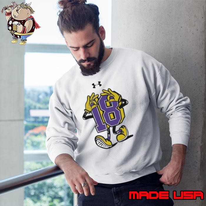 Under Armour Justin Jefferson #18 Griddy New Sweatshirt