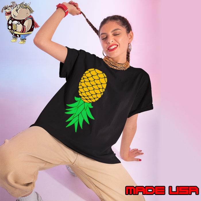 Upside down pineapple Ladies tee
