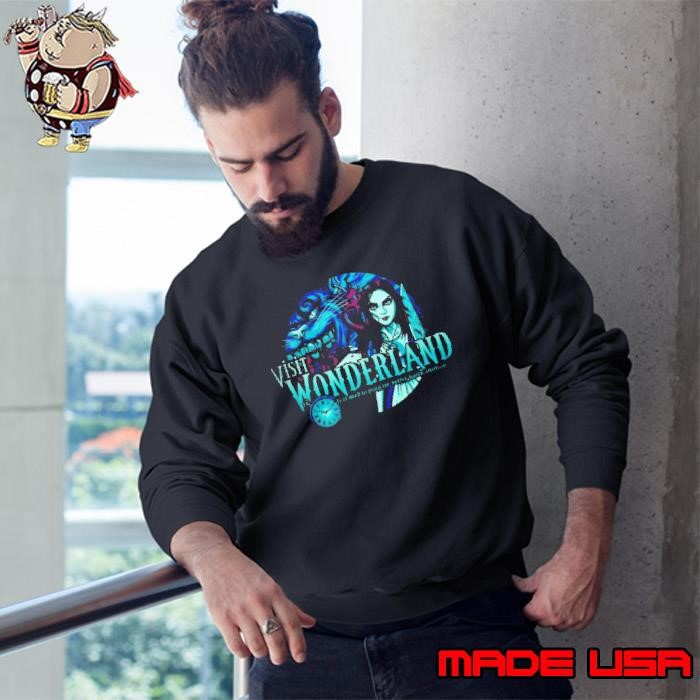 Visit Wonderland Is It Mav To Pray For Better Hallucinations Sweatshirt