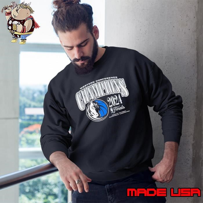 Western Conference Champions Dallas Mavericks 2024 Sweatshirt